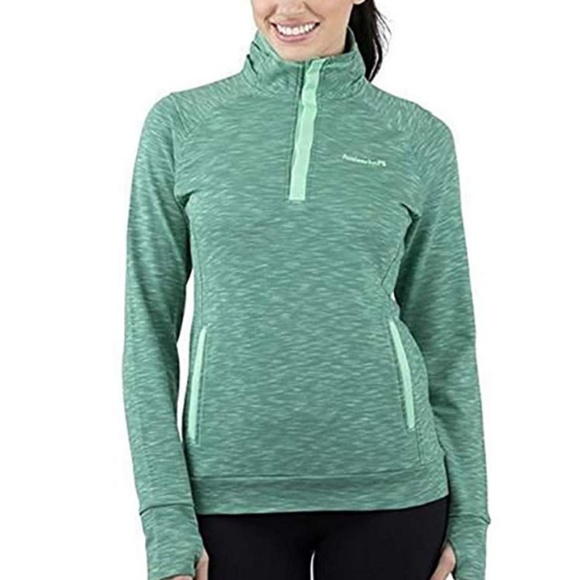 Avalanche Ladies' Snap Neck Pullover w/ THUMBHOLES - Picture 1 of 3